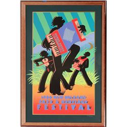 Framed Mardi Gras Posters (2)  (125226)