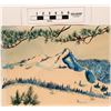 Image 1 : Snowy Piney Mountain Watercolor by Henri  (124629)