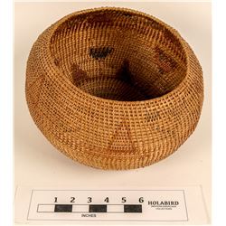 Washoe Gap-Stitch Polychrome Basket  (124486)