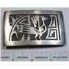 Image 1 : Hopi Roadrunner Belt Buckle  (125240)