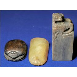Stone Signature Seals or "Chops"  (108668)