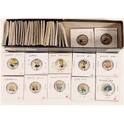 Kellogg's Pepp Series Comic Pinbacks  (125573)