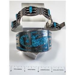 Two Vintage Mexican Bracelets  (124871)