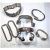 Image 1 : Six Vintage Bracelets  (124862)