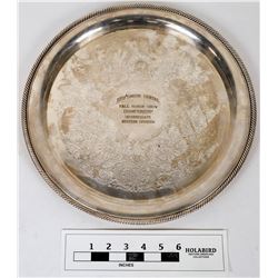 Silver Plated Horse Show Tray  (125441)