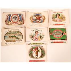 Cigar Box Labels  (119342)