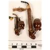 Image 1 : Decorative Smoking Pipes, a Pair  (108666)