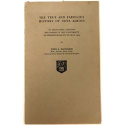 Paperback Book about New Albion  (119338)