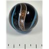 Image 1 : Banded lutz, opaque base glass  (125371)
