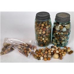 Clay Marbles - 200+  (125375)