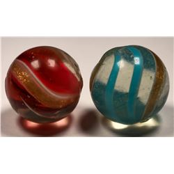 Lutz Swirl Marbles (2)  (125420)
