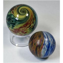 Onionskin Marbles, Large Paneled - 2  (125380)