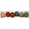 Image 1 : Stone Marbles (spheres) (6)  (125426)