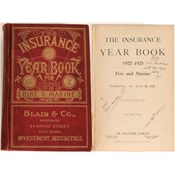 Fire and Marine Insurance Year Book  (125652)