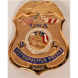 Metro Police  Inauguration Badge  (121894)