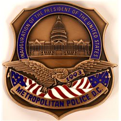 Metro Police D.C. Inaugural Badge  (121885)