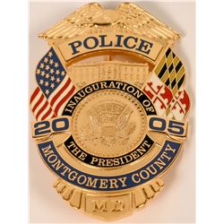 Montgomery County Inauguration Badge  (121907)