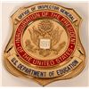 Image 1 : Office of Inspector General Inauguration Badge  (121914)