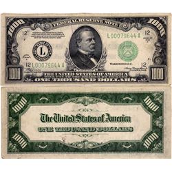 $1000 Federal Reserve Note  (124131)