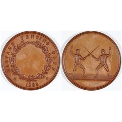 Harvard Fencing Medal  (119347)