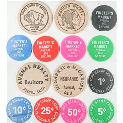 Avenal California Token Collection  (122646)