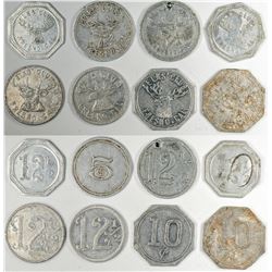 Fresno California Elks Club Tokens  (122621)