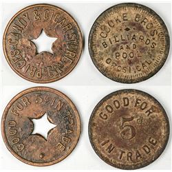 Orosi California Tokens  (122630)