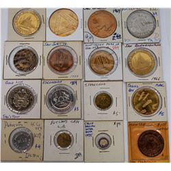 California Token Collection (16)  (124058)