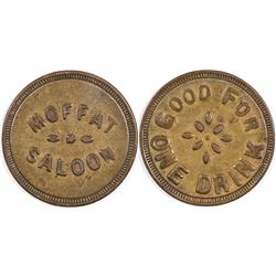 Moffat Saloon Token  (124216)