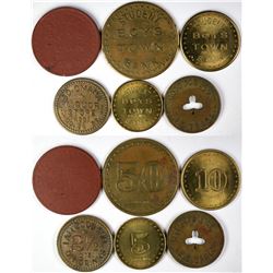 Douglas County Tokens (6)  (120178)