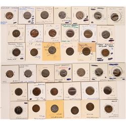 Foreign Token Group #19, Lot of 19  (121876)