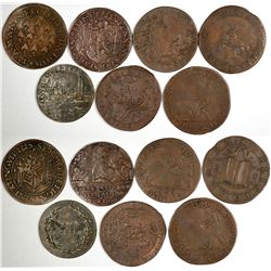 Foreign Token Group #2, Lot of 7  (121860)