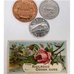 Railroad Exonumia (3)  (124042)