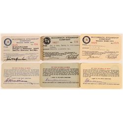 McCormick Steamship Passes  (122877)