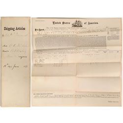 Barkantine Fremont of SF, Crew Roster  (124617)