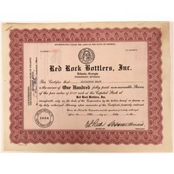 Red Rock Bottlers, Inc. Stock  (123309)