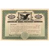 Image 1 : American Soda Fountain Company Stock  (123376)