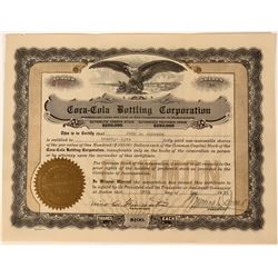 Coca-Cola Bottling Corporation Stock  (123343)