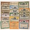 Image 1 : Food Company Issued Stock Certificates  (124551)