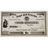 Image 1 : Napa & Sonoma Wine Company Stock Certificate Signed by Beringer  (113658)