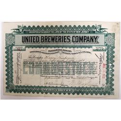 United Breweries Company Stock  (123258)