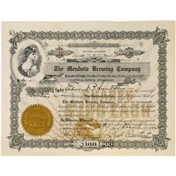 Mendota Brewing Company Stock  (123442)