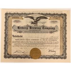 Heiberg Brewing Company Stock  (123393)