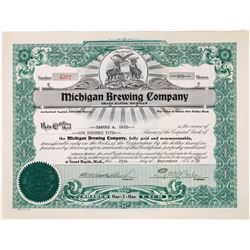 Michigan Brewing Company Stock  (123441)