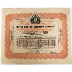United States Brewing Company Stock  (123254)