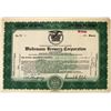 Image 1 : Wiedemann Brewery Corporation Stock   (123264)
