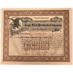 Cape Fish Products Company Stock  (123353)