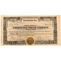 Fresno Ice Cream Company Stock  (123425)
