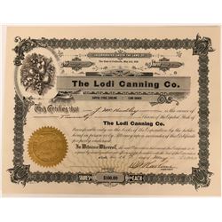Lodi Canning Company Stock  (123403)