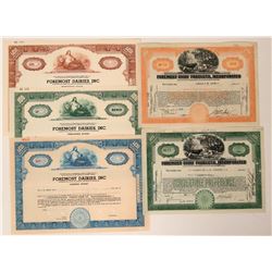 Foremost Dairies Stock Group (5)  (123414)